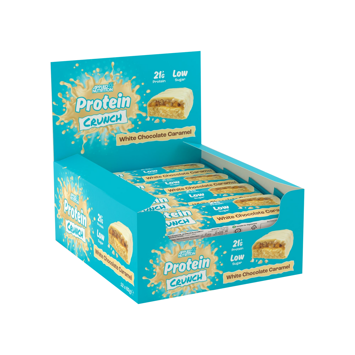 APPLIED NUTRITION - HIGH PROTEIN CRUNCH BARS