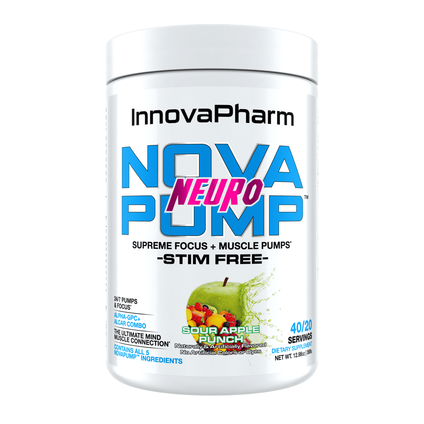 INNOVAPHARM - NOVA PUMP NEURO PRE WORKOUT