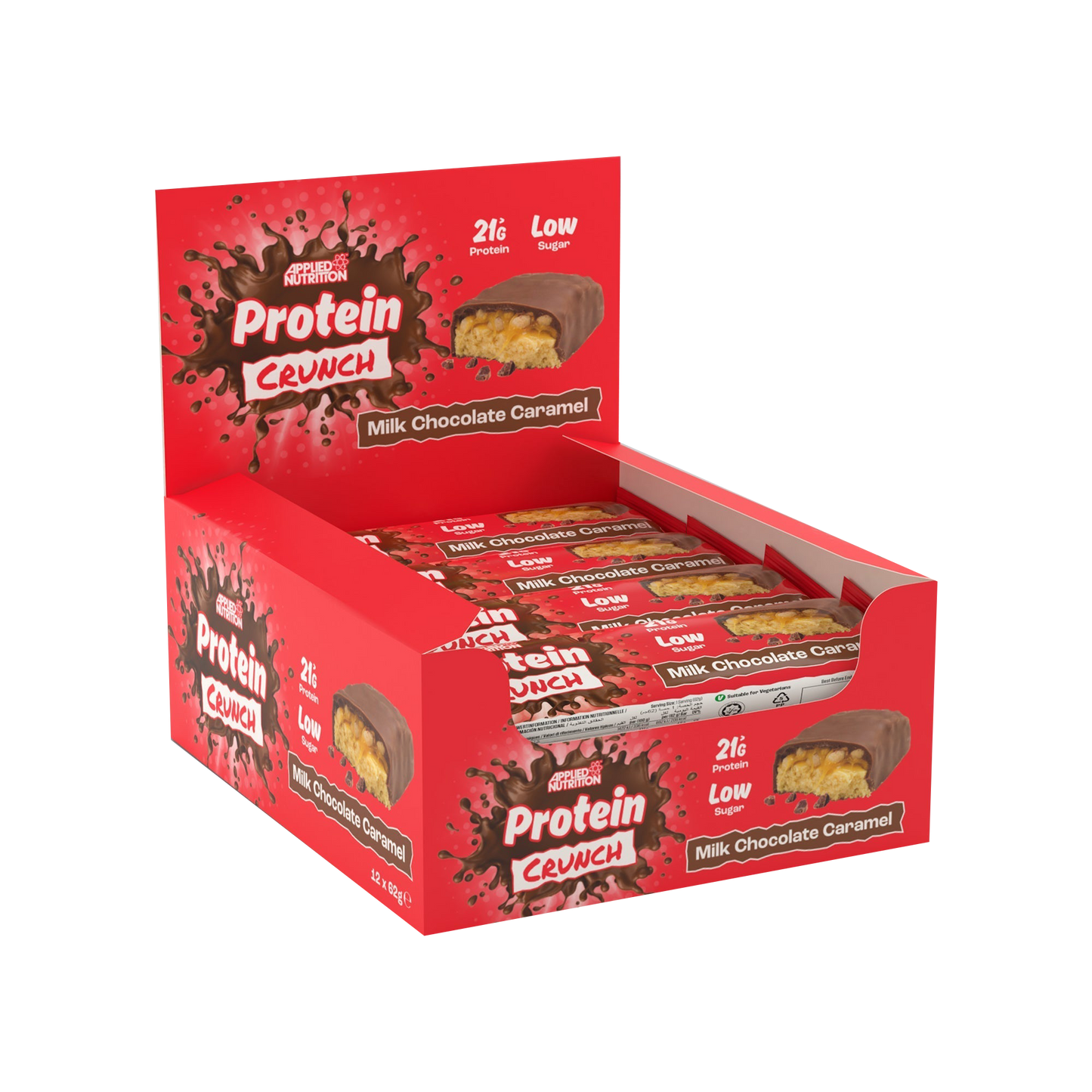 APPLIED NUTRITION - HIGH PROTEIN CRUNCH BARS