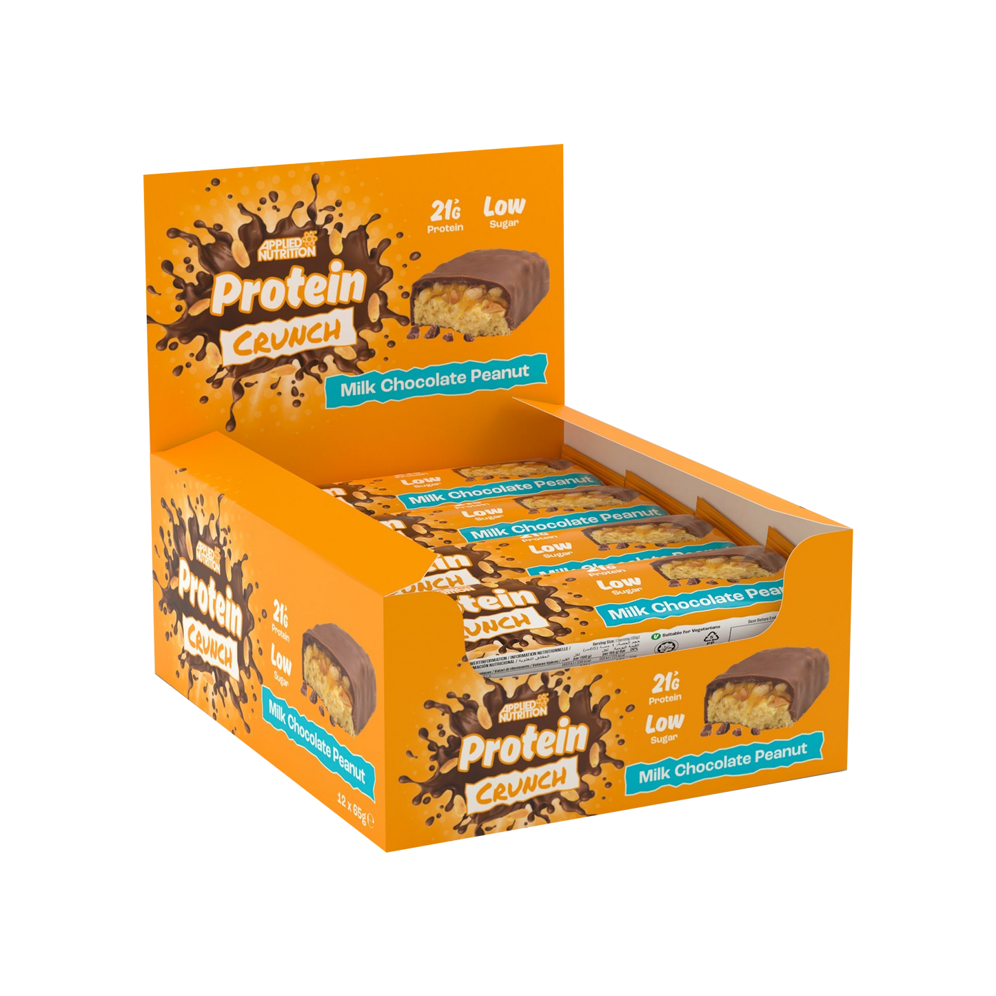 APPLIED NUTRITION - HIGH PROTEIN CRUNCH BARS