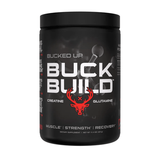 BUCKED UP - BUCKBUILD CREATINE + GLUTAMINE POWDER