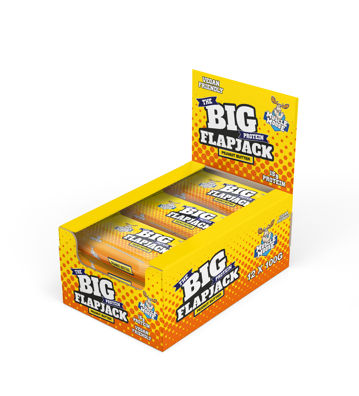 MUSCLE MOOSE - BIG PROTEIN FLAPJACKS