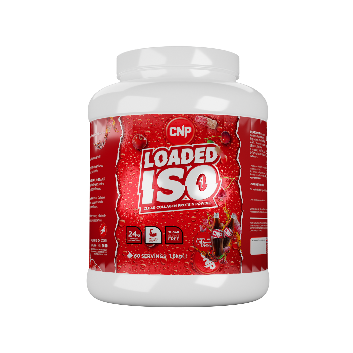 CNP - LOADED ISO CLEAR COLLAGEN PROTEIN POWDER