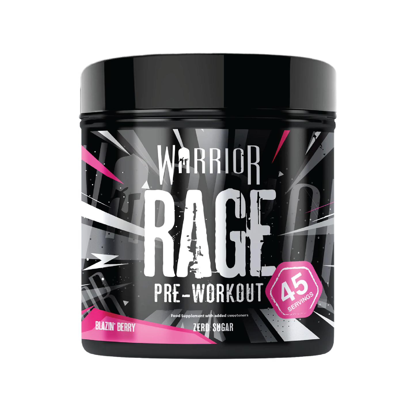 WARRIOR - RAGE HIGH-STIM HIGH PERFORMANCE PRE WORKOUT